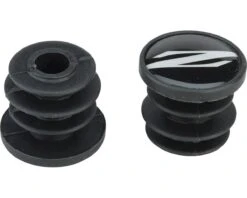 Zipp Service Course Bar End Plugs (Black) (2)