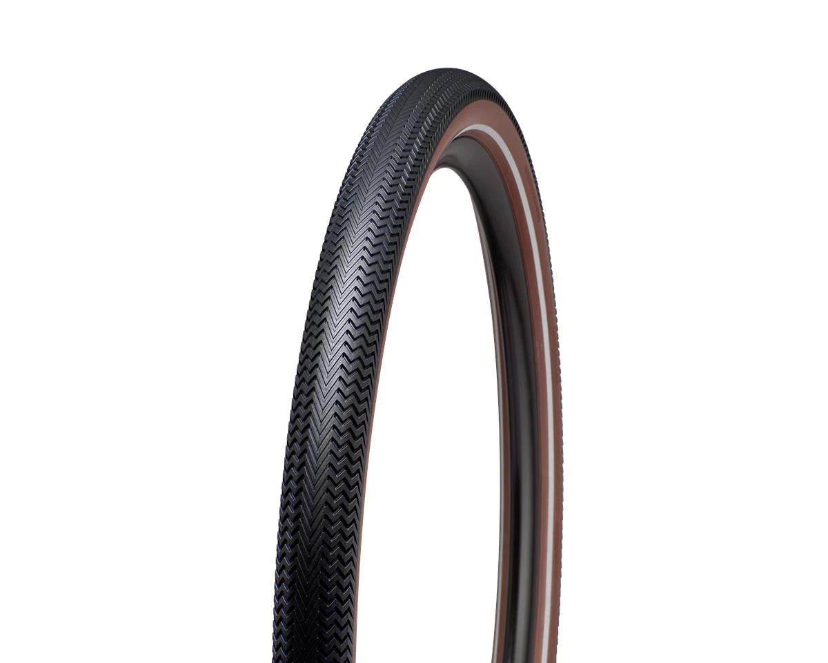 Specialized Sawtooth Sport Reflect Adventure Tire (Brown Sidewalls) (700c / 622 ISO) (50mm) (Wire) (Gripton) 1 Specialized Sawtooth Sport Reflect Adventure Tire (Brown Sidewalls) (700c / 622 ISO) (50mm) (Wire) (Gripton)