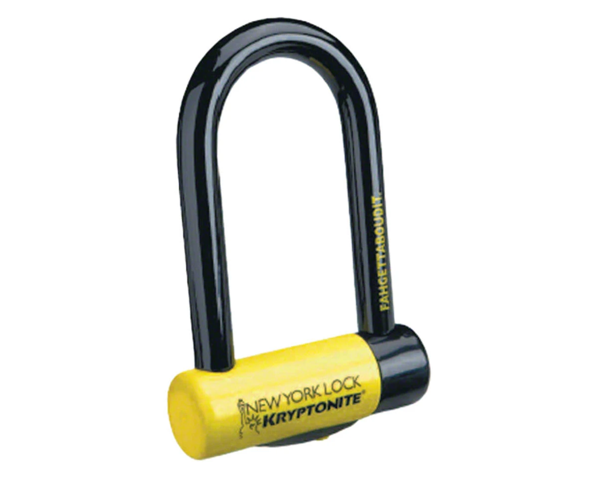 Kryptonite New York Fahgettaboudit Mini U-Lock (3.25 X 6") 1 Kryptonite New York Fahgettaboudit Mini U-Lock (3.25 X 6")