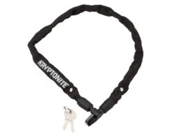 Kryptonite Keeper 465 Chain Lock W/ Keys (Black) (2.125' X 4mm)