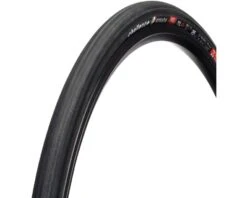 Challenge Strada Pro Handmade Tubeless Road Tire (Black) (700c / 622 ISO) (25mm) (Folding) (SuperPoly)