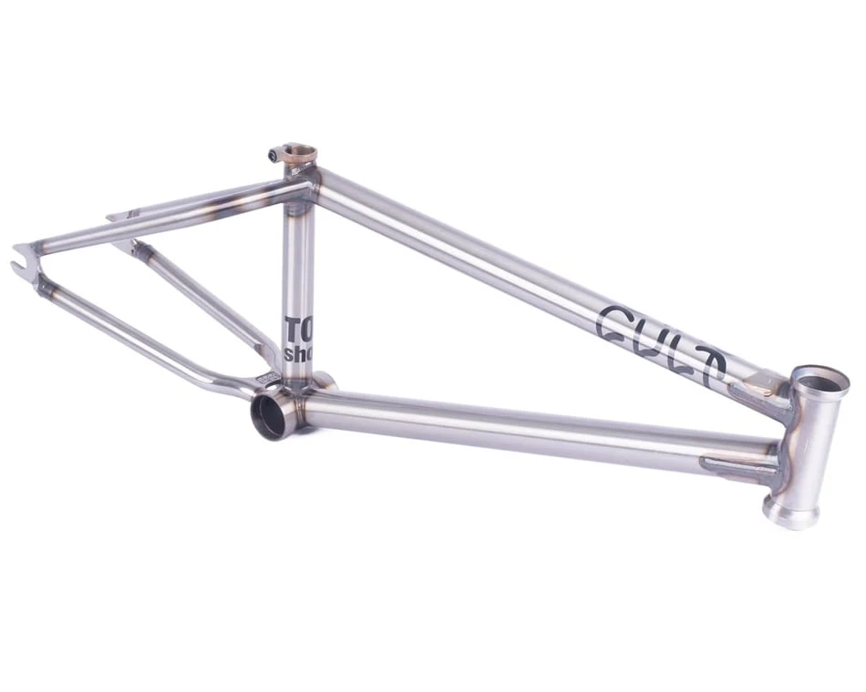Cult 2 Short IC BMX Frame (Clear Raw) (20.75") 1 Cult 2 Short IC BMX Frame (Clear Raw) (20.75")