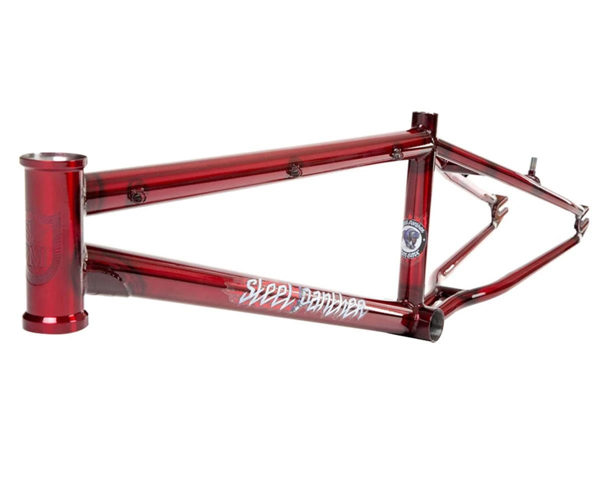 S&M Steel Panther 24" Race Frame (Trans Red) (21.5") 1 S&M Steel Panther 24" Race Frame (Trans Red) (21.5")