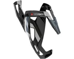 Elite Custom Race Plus Water Bottle Cage (Black/White)