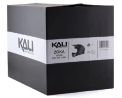 Kali Zoka Stripe Full Face Helmet (Matte Black/Grey) (S) -Two Wheel Haven 0210621115 3