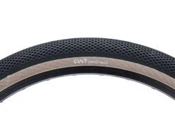 Cult Vans Tire (Black/Skinwall) (Wire) (20" / 406 ISO) (2.4") -Two Wheel Haven 05 tire cv 2.40 bsw 2