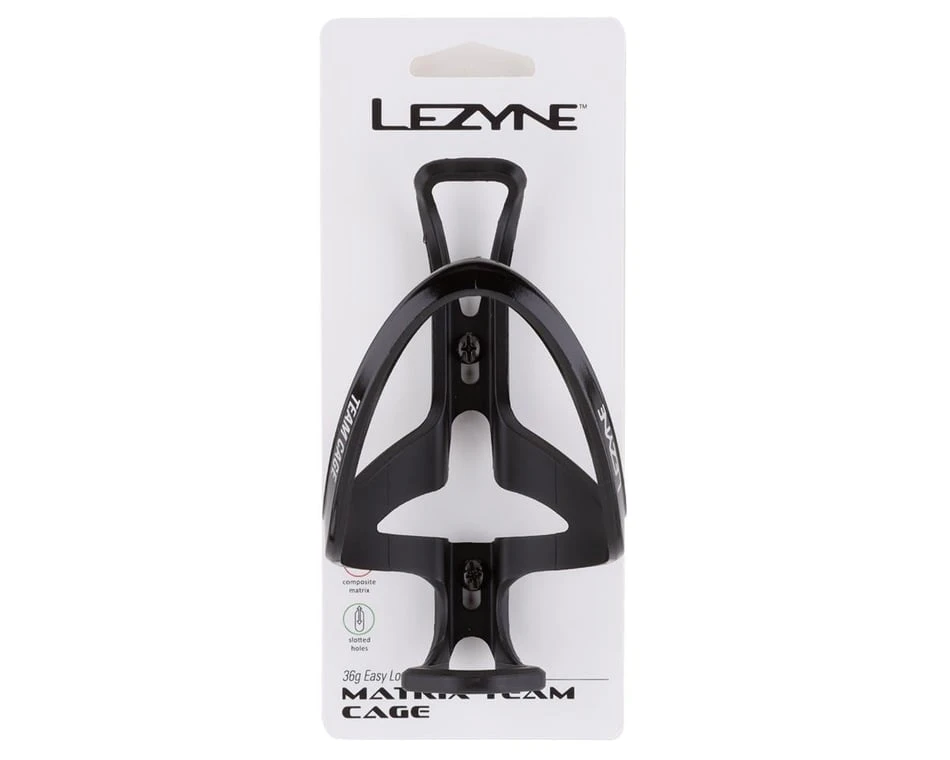Lezyne Matrix Team Water Bottle Cage (Black) 2 Lezyne Matrix Team Water Bottle Cage (Black) - Image 2