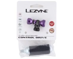 Lezyne Control Drive CO2 Inflator (Purple) (w/ 16g Cartridge) -Two Wheel Haven 1 c2 ctrldr v121 1