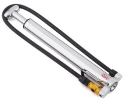 Lezyne Micro Floor Drive HV Pump (Silver) (High Volume)