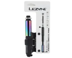 Lezyne Pocket Drive Pro Mini Pump (Neo Metallic/Black) -Two Wheel Haven 1 mp pkdrpro v104 2