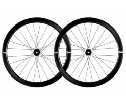 Enve 45 Foundation Series Disc Brake Wheelset (Black) (Shimano/SRAM) (12 X 100, 12 X 142mm) (700c / 622 ISO) (Centerlock) (Tubeless)