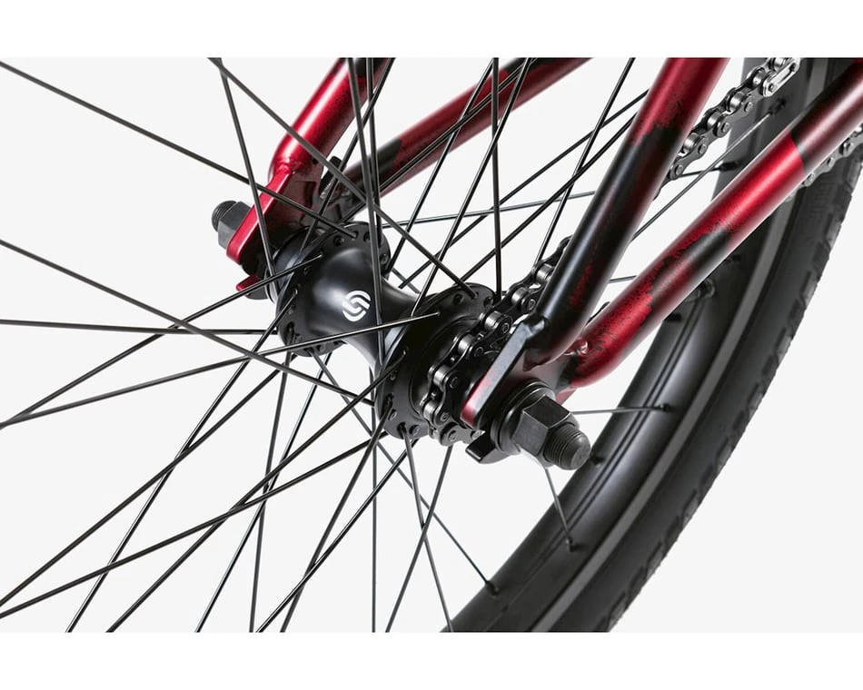 We The People 2023 Audio 22" BMX Bike (21.9" Toptube) (Matte Aqua Red) 4 We The People 2023 Audio 22" BMX Bike (21.9" Toptube) (Matte Aqua Red) - Image 4