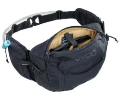 EVOC Hip Pack 3 (Black) (3L) (w/ Reservoir) -Two Wheel Haven 102506100 2