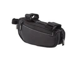 Bikase Little John Top Tube/Frame Bag (Black) (1L)