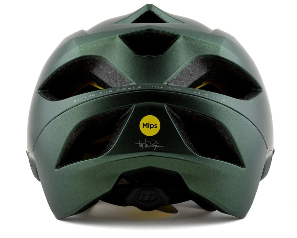 Troy Lee Designs Flowline MIPS Helmet (Orbit Forest Green) (M/L) 2 Troy Lee Designs Flowline MIPS Helmet (Orbit Forest Green) (M/L) - Image 2