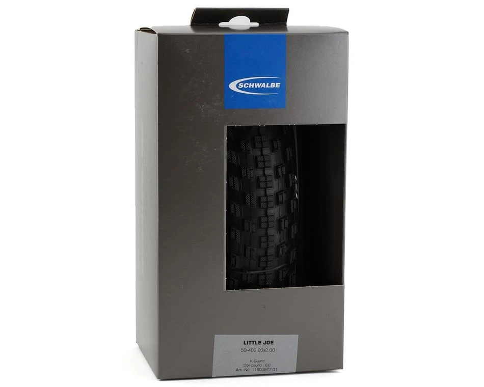 Schwalbe Little Joe Kids Mountain Tire (Black) (20" / 406 ISO) (2.0") (Folding) (K-Guard) 2 Schwalbe Little Joe Kids Mountain Tire (Black) (20" / 406 ISO) (2.0") (Folding) (K-Guard) - Image 2