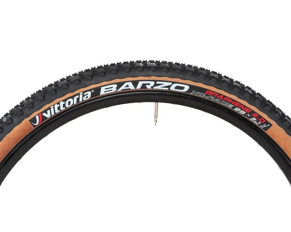 Vittoria Barzo XCR TLR Tubeless Mountain Tire (Tan Wall) (29" / 622 ISO) (2.1") (Folding) (G2.0) 4 Vittoria Barzo XCR TLR Tubeless Mountain Tire (Tan Wall) (29" / 622 ISO) (2.1") (Folding) (G2.0) - Image 4