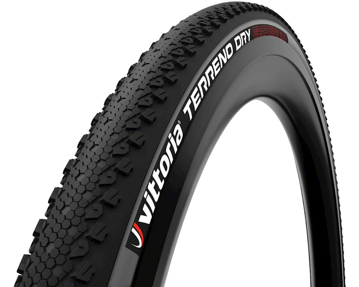Vittoria Terreno Dry TNT Tubeless Cross/Gravel Tire (Anthracite) (700c / 622 ISO) (33mm) (Folding) (G2.0) 1 Vittoria Terreno Dry TNT Tubeless Cross/Gravel Tire (Anthracite) (700c / 622 ISO) (33mm) (Folding) (G2.0)