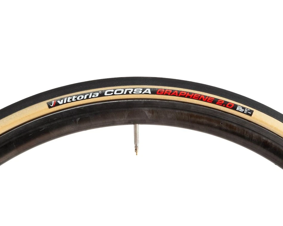 Vittoria Corsa Competition Road Tire (Para) (700c / 622 ISO) (25mm) (Folding) (G2.0) 3 Vittoria Corsa Competition Road Tire (Para) (700c / 622 ISO) (25mm) (Folding) (G2.0) - Image 3