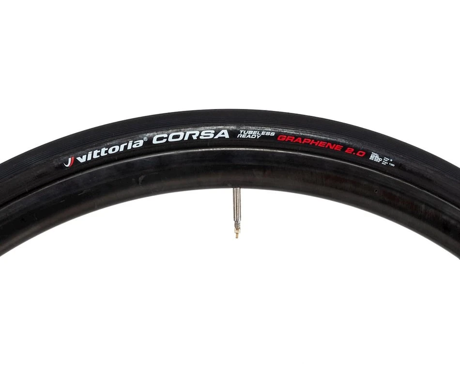 Vittoria Corsa Competition TLR Tubeless Road Tire (Black) (700c / 622 ISO) (25mm) (Folding) (G2.0) 3 Vittoria Corsa Competition TLR Tubeless Road Tire (Black) (700c / 622 ISO) (25mm) (Folding) (G2.0) - Image 3