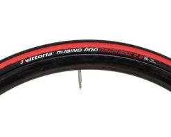 Vittoria Rubino Pro Road Tire (Black/Red) (700c / 622 ISO) (25mm) (Folding) (G2.0) 5 Vittoria Rubino Pro Road Tire (Black/Red) (700c / 622 ISO) (25mm) (Folding) (G2.0) -Two Wheel Haven 11a00137 2