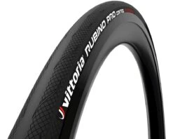Vittoria Rubino Pro Control Road Tire (Black) (700c / 622 ISO) (25mm) (Folding) (G2.0)