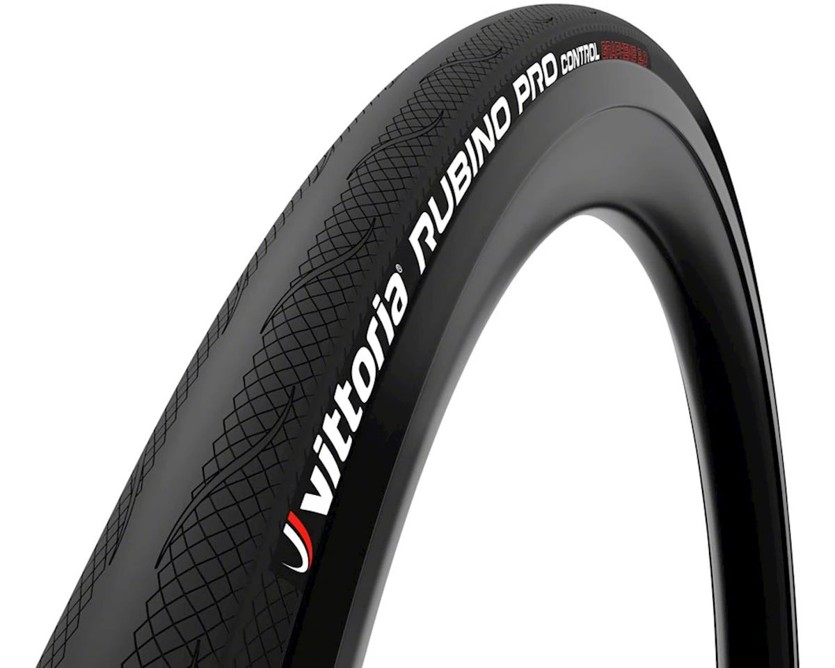 Vittoria Rubino Pro Control Road Tire (Black) (700c / 622 ISO) (25mm) (Folding) (G2.0) 1 Vittoria Rubino Pro Control Road Tire (Black) (700c / 622 ISO) (25mm) (Folding) (G2.0)