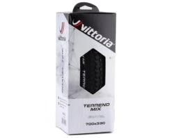 Vittoria Terreno Mix Gravel Tire (Black) (700c / 622 ISO) (33mm) (Folding) (2C) 5 Vittoria Terreno Mix Gravel Tire (Black) (700c / 622 ISO) (33mm) (Folding) (2C) -Two Wheel Haven 11a00283 2