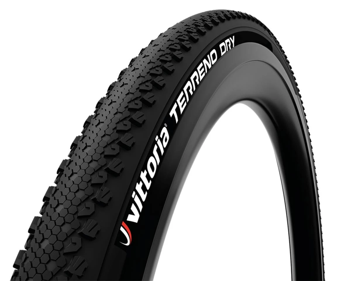 Vittoria Terreno Dry Gravel Tire (Black) (700c / 622 ISO) (35mm) (Folding) (2C) 1 Vittoria Terreno Dry Gravel Tire (Black) (700c / 622 ISO) (35mm) (Folding) (2C)