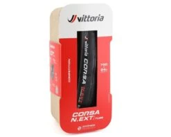 Vittoria Corsa N.EXT Road Tire (Black) (Folding) (Tube Type) (700c / 622 ISO) (24mm) -Two Wheel Haven 11a00392 3