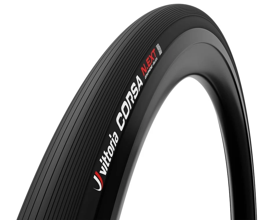 Vittoria Corsa N.EXT Tubeless Road Tire (Black) (Folding) (700c / 622 ISO) (24mm) 1 Vittoria Corsa N.EXT Tubeless Road Tire (Black) (Folding) (700c / 622 ISO) (24mm)