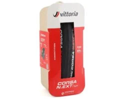 Vittoria Corsa N.EXT Tubeless Road Tire (Black) (Folding) (700c / 622 ISO) (24mm) 7 Vittoria Corsa N.EXT Tubeless Road Tire (Black) (Folding) (700c / 622 ISO) (24mm) -Two Wheel Haven 11a00398 3