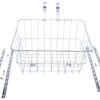 Wald 1512 Front Basket (Silver) (w/ Adjustable Legs)
