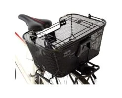 Axiom Pet Basket (Black) (Mounts For Handlebars & Rack)