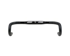 FSA Omega Compact Alloy Handlebar (Black) (31.8mm) (40cm) -Two Wheel Haven 185 1387n 2