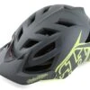 Troy Lee Designs A1 MIPS Helmet (Classic Grey/Yellow) (S)