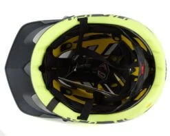 Troy Lee Designs A1 MIPS Helmet (Classic Grey/Yellow) (S) -Two Wheel Haven 190111601 2