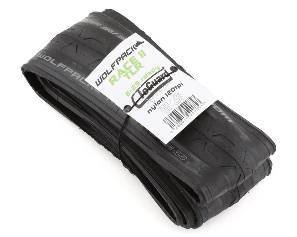Wolfpack Race II Tubeless Road Tire (Black) (700c / 622 ISO) (28mm) (Folding) (ToGuard) 2 Wolfpack Race II Tubeless Road Tire (Black) (700c / 622 ISO) (28mm) (Folding) (ToGuard) - Image 2