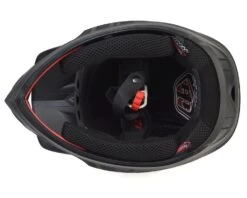 Troy Lee Designs D3 Fiberlite Full Face Helmet (Mono Black) (L) -Two Wheel Haven 198002204 2