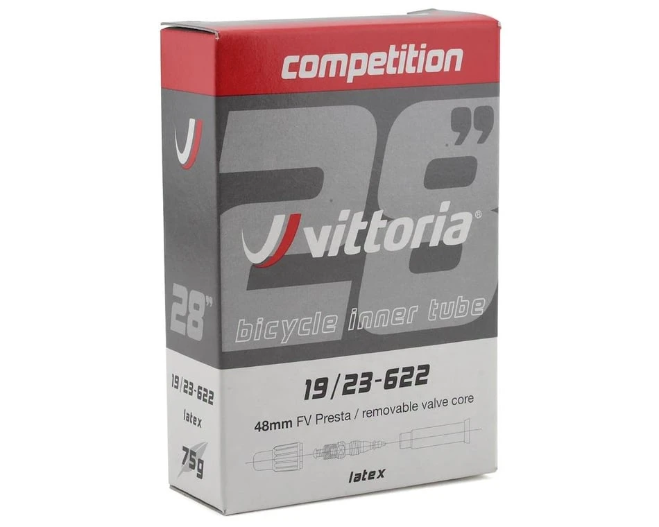 Vittoria 700c Latex Road Inner Tube (Presta) (19 - 23mm) (48mm) 2 Vittoria 700c Latex Road Inner Tube (Presta) (19 - 23mm) (48mm) - Image 2