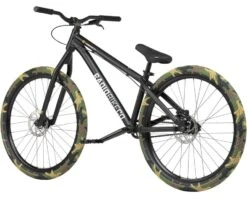 Radio 2022 Minotaur Dirt Jumper 26" Bike (22.6" Toptube) (Matte Black) -Two Wheel Haven 2005210121 2