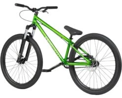 Radio 2022 Asura Dirt Jumper 26" Bike (22.7" Toptube) (Metallic Green) -Two Wheel Haven 2005250121 2