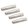 Slime Schrader Valve Extenders (Silver) (4 Pack) (1.25")