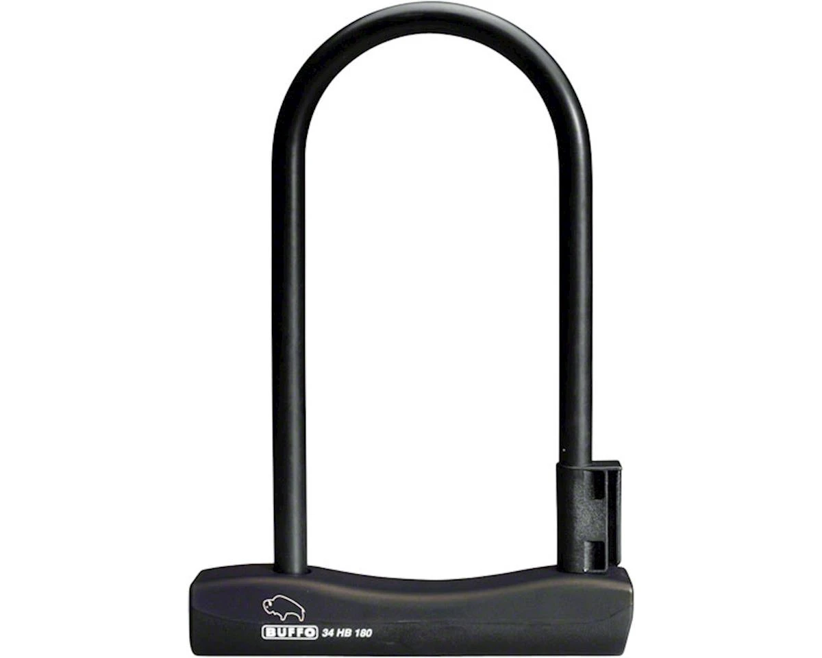 Abus Keyed U-Lock Buffo 34 230cm (Black) (9") 1 Abus Keyed U-Lock Buffo 34 230cm (Black) (9")