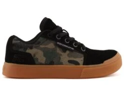 Ride Concepts Youth Vice Flat Pedal Shoe (Camo/Black) (2)