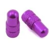 Deity Presta Valve Caps (Purple) (Pair)