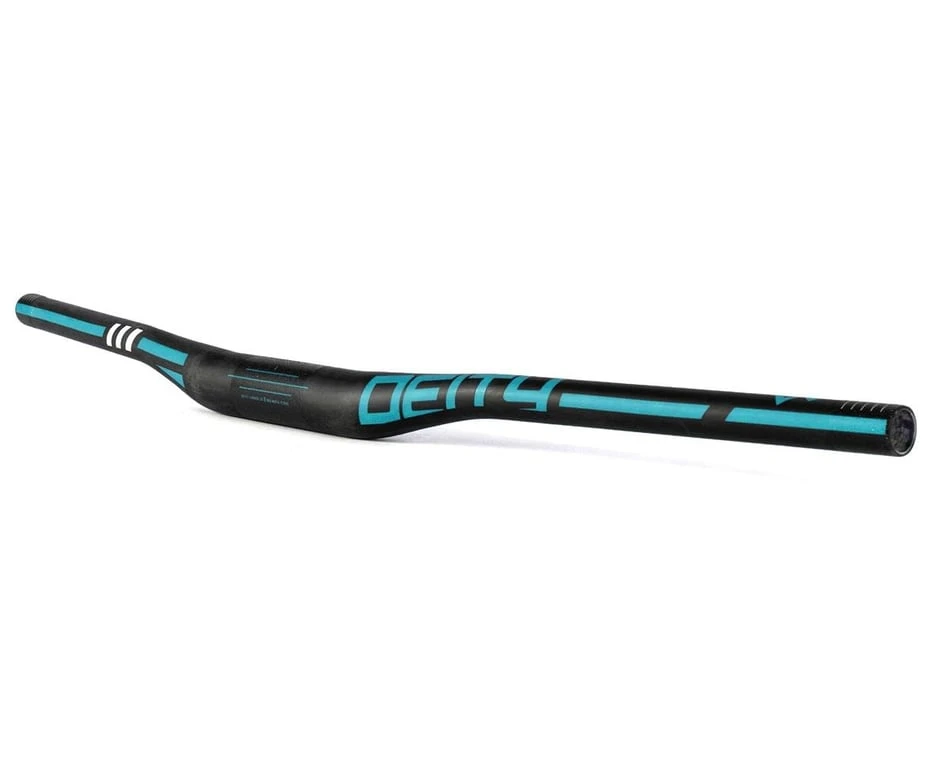 Deity Skywire Carbon Riser Handlebar (Turquoise) (35mm) (15mm Rise) (800mm) (5/9° Sweep) 1 Deity Skywire Carbon Riser Handlebar (Turquoise) (35mm) (15mm Rise) (800mm) (5/9° Sweep)