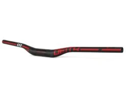 Deity Skywire Carbon Riser Handlebar (Red) (35mm) (25mm Rise) (800mm) (5/9° Sweep)