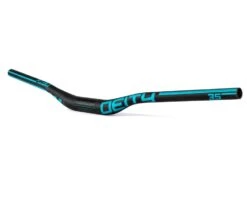 Deity Speedway Carbon Riser Handlebar (Turquoise) (35mm) (30mm Rise) (810mm) (5/9° Sweep)