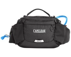 Camelbak M.U.L.E. 5 Waist Pack W/ Crux 1.5L Lumbar Reservoir (Black) -Two Wheel Haven 2815001000 2